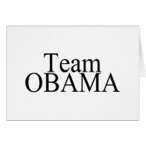 Team Obama (Blk) cards