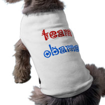 Team Obama Stars pet clothing