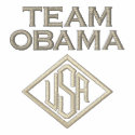 Team Obama USA embroidered shirts by OvalOfficeProducts Team Obama USA embroidered shirts