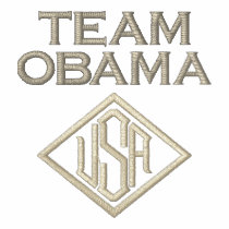 Team Obama USA embroidered shirts