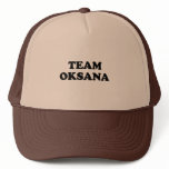Team Oksana hats
