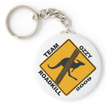 Team Ozzy Roadkill Keychain