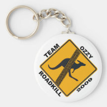 Team Ozzy Roadkill Keychain