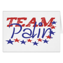 Team Palin cards