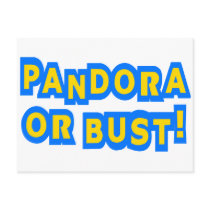 Team Pandora, Pandora or Bust Post Cards