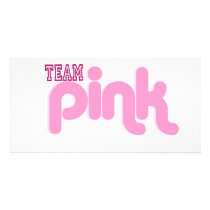 TEAM PINK PHOTO CARD