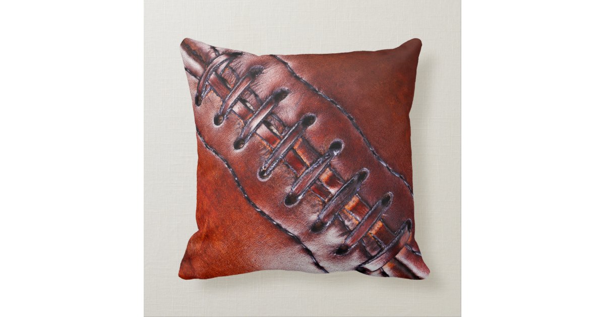 Team, Player's Name and Number Football Pillows Zazzle