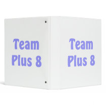 Team Plus 8 3 Ring Binders