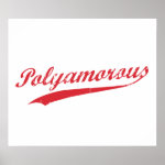 Team Polyamory Polyamorous and Proud Print Team Polyamory Polyamorous and Proud Print