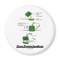 Team Protein Synthesis (Biology) Fridge Magnets