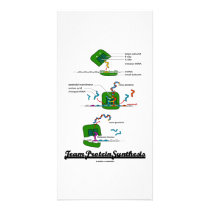 Team Protein Synthesis (Biology) Personalized Photo Card