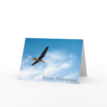 Team Pterosaur Thank You Card by pterosaur Team Pterosaur Thank You Card