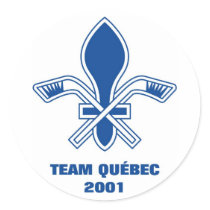 Team Quebec 2001 (Sticker) by lmcsist Team Quebec 2001 (Sticker)