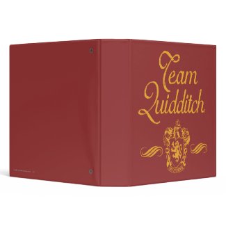 Team Quidditch binder