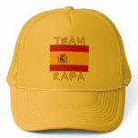 Team Rafa with Spanish Flag hats