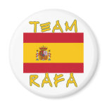 Team Rafa with Spanish Flag magnets