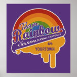 Team Rainbow custom poster