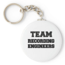 Team Recording Engineers Key Chains
