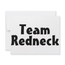 Team Redneck invitations