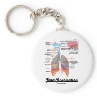 Team Respiration (Respiratory System) Key Chains
