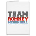 TEAM ROMNEY MCDONNELL VP TEAM.png Greeting Card