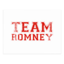 TEAM ROMNEY postcards