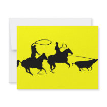 team ropers 100 invitations by saddleblkt team ropers 100 invitations