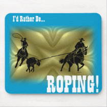 Team Ropers 203 Mousepads