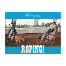 Team Ropers postcards by saddleblkt Team Ropers postcards