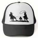 Team Ropin' hats