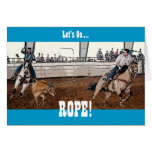Team Roping cards