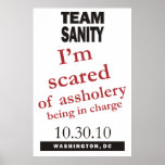 Team Sanity poster posters