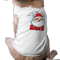 Team Santa pet clothing