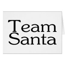 Team Santa Greeting Card