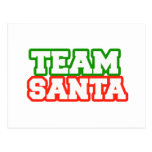 Team Santa postcards