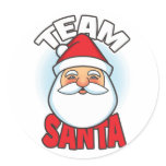 Team Santa stickers