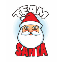 Team Santa t-shirts