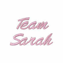 Team Sarah - Embroidered Jacket embroidered shirts