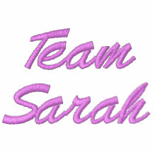 Team Sarah Embroidered Hoodie