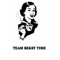 TEAM SEKSY TIME T-shirt by humortees TEAM SEKSY TIME T-shirt