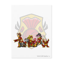 Team Shenkuu Group Postcards
