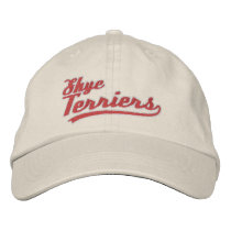 Team Skye Terrier embroidered hats