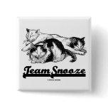 Team Snooze (Three Sleeping Snuggling Cats)