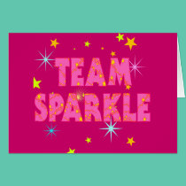 Team Sparkle cards
