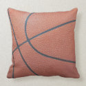 Team Spirit_Basketball texture look_autograph-read Throw Pillow