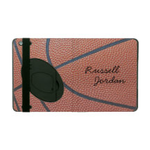 Team Spirit_Basketball texture look_personalized iPad Cases