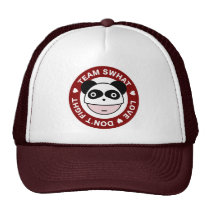 Team SWHAT Panda James Trucker Hat hats