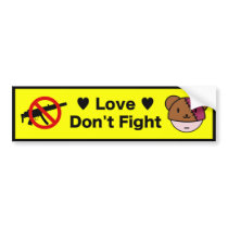 Team SWHAT Patchie Don't Fight Bumper Sticker