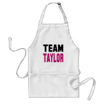 Team Taylor aprons by giftgasms Team Taylor aprons