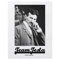 Team Tesla (Nikola Tesla) flyers